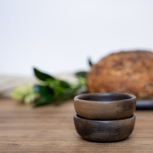 Raw Clay Pinch Bowl